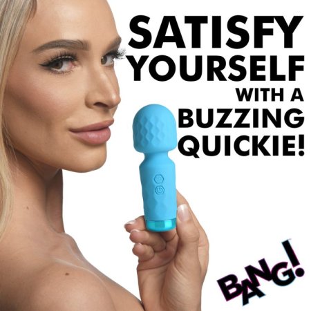 (image for) 10X Mini Silicone Wand - Blue