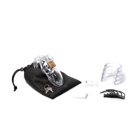 (image for) CB-3000 Cock Cage Kit - Clear