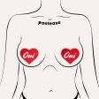 (image for) Red Oui Oui Heart Pasties by JennaJean8