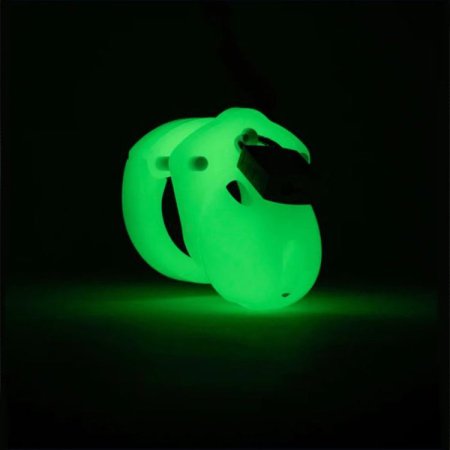 (image for) Mini-Me Cock Cage Kit - Glow in Dark