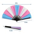 (image for) Transgender Pride X-Large Hand Fan