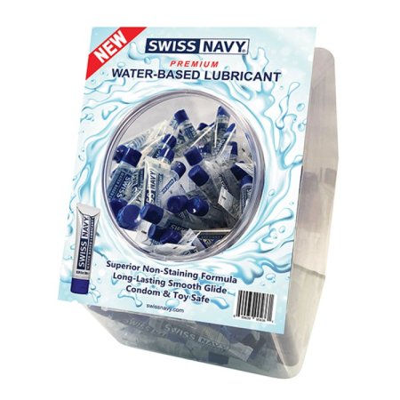 (image for) Swiss Navy Water 10ml Fishbowl 100pcs