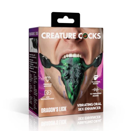 (image for) Silicone Tentacle Tongue - Green