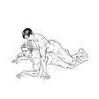 (image for) The Gay Porn Colouring Book