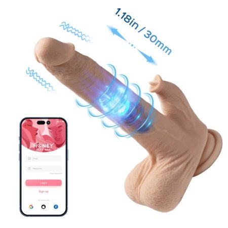 (image for) TESTER - Colter App-Enabled Thrust/Licking Dildo