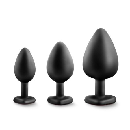 (image for) Luxe Bling Plugs Traing Kit Blk wRed Gem