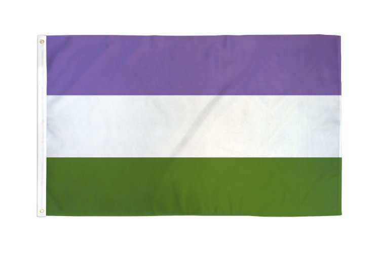 (image for) Gender Queer Flag 3\' X 5\' Polyester