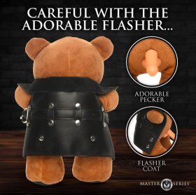 The Flasher Exhibitionist Teddy Bear
