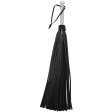 (image for) Leather Flogger with Steel Handle