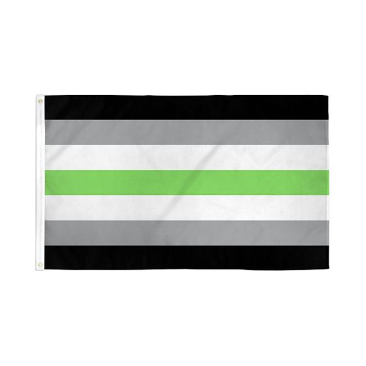 (image for) Agender Pride Flag 3\' x 5\' Polyester