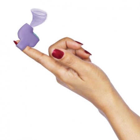 (image for) Shegasm 12X Mini Silicone Clit Stim Purp