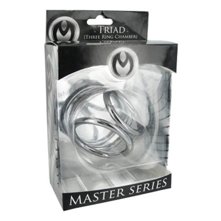 (image for) MS Triad Triple Cock Ring Lg 2"