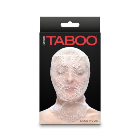 (image for) Hustler Taboo - Lace Hood - White