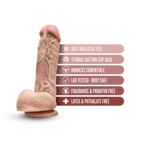 (image for) Dr Skin - Mr D - 8.5" Dildo w/ Balls