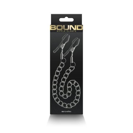 (image for) Bound Nipple Clamps - DC2 - Gunmetal