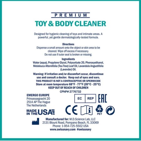 (image for) Swiss Navy Toy & Body Foamer 7oz