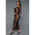 (image for) Late Last Night Night Dress - Black
