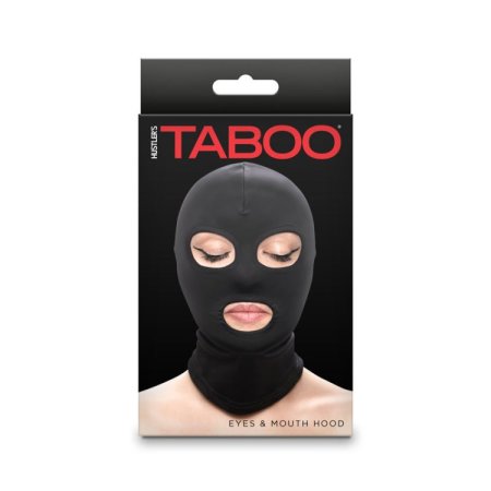 (image for) Hustler Taboo - Eyes & Mouth Hood Black