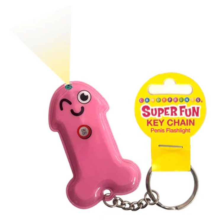 (image for) SUPER FUN PENIS FLASHLIGHT KEYCHAIN