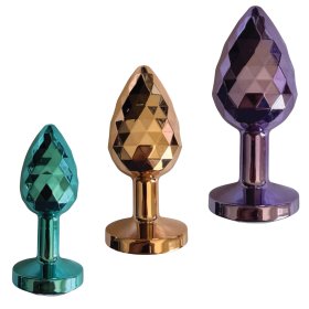 Dragon Pearls – Progressive Metal Anal Plug Set (Small • Medium • Large)