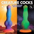 (image for) Space Glow-in-Dark Silicone Alien Dildo