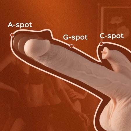 (image for) TESTER - Colter App-Enabled Thrust/Licking Dildo
