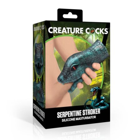 (image for) Serpentine Stroker Silicone - Green