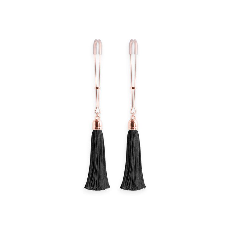 (image for) Bound Nipple Clamps - T1 - Black Tassel