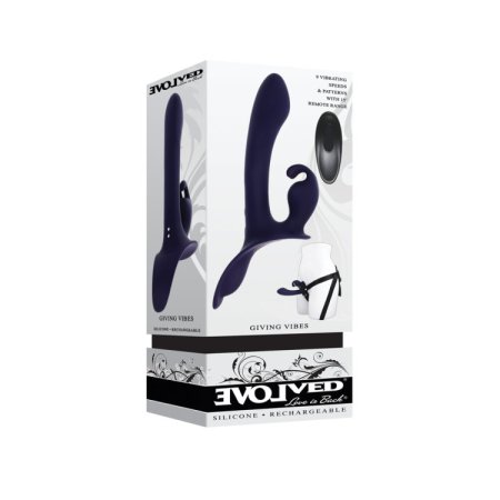 (image for) Evolved Giving Vibes - harness with RC vibrating
