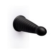 (image for) CONE - 10" TAPERED & RIBBED DILDO WITH SUCTION CUP