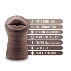 EnLust Krystal -Vibrating stroker -Brown EnLust Krystal -Vibrating stroker -Brown