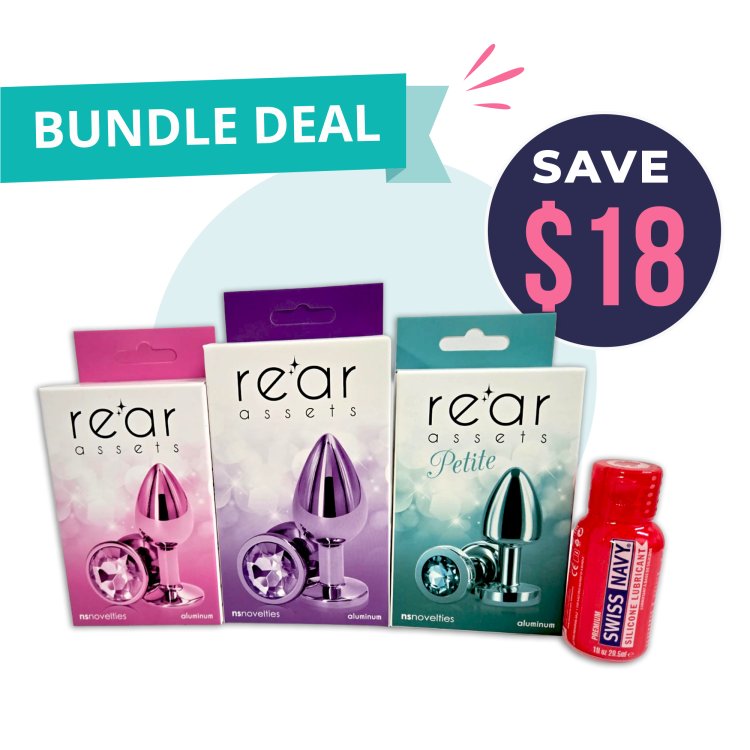 (image for) Rear Assets Anal Plug Training Value Bundle