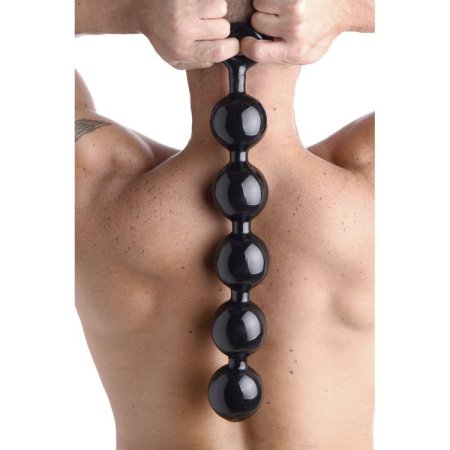 (image for) Black Baller Anal Beads *bulk*