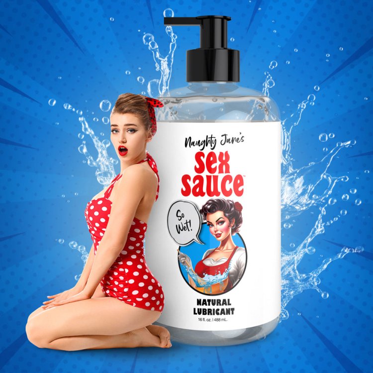 (image for) Naughty Janes SexSauce Natural Lube 16oz