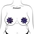 (image for) Midnight Celestial Sun & Moon Petal Breast Pasties