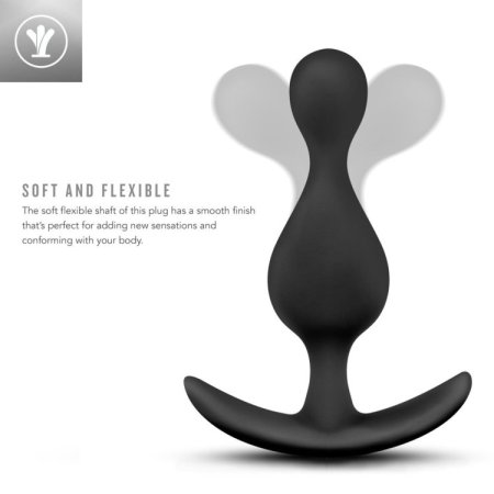 (image for) Luxe Explore Silicone Plug - Black