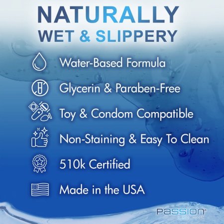 (image for) Passion Natural Water-Based Lube - 34oz