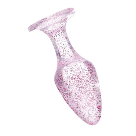 (image for) Adam & Eve Glitter Gem Butt Plug Set Pink