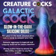 (image for) Galactic Cock Alien Glow-In-Dark Dildo
