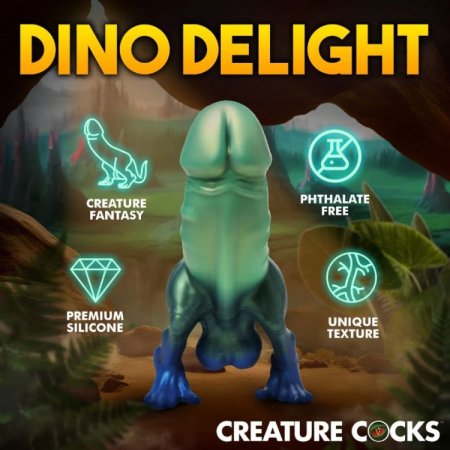(image for) Jurassic Cock Dinosaur Silicone Dildo