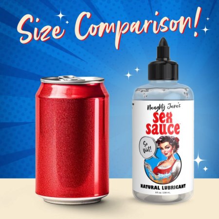 (image for) Naughty Janes Sex Sauce Natural Lube 8oz