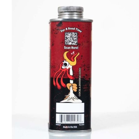 (image for) Cock Oil Water-Based Lubricant – Metal Can with Inner Plastic Liner 9 oz