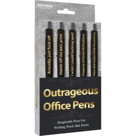 (image for) Outrageous Office Pens - 5pk