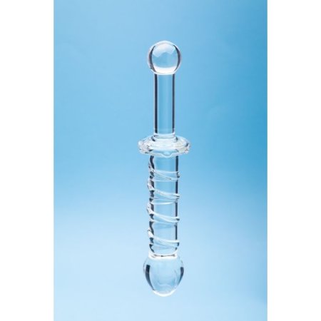 (image for) Clarity - Glass Dildo - Elysian Swirl
