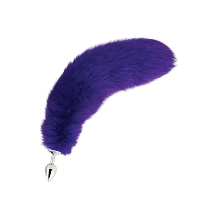 (image for) Foxtail Plug - Small - BRIGHT PURPLE