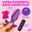(image for) Vibrating Silicone Butt Plug with Digital RC