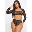 (image for) Rose Bodystocking Set