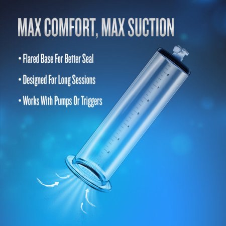 (image for) Performance - 9' x 1.75' Penis Pump Cylinder - Clear