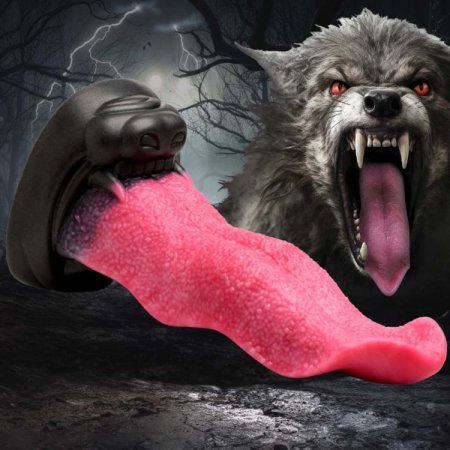 (image for) Wolf's Lick - Wolf Maw Silicone Dildo