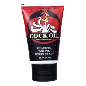 Cock Oil Water-Based Lubricant – Squeeze Tube 2 oz